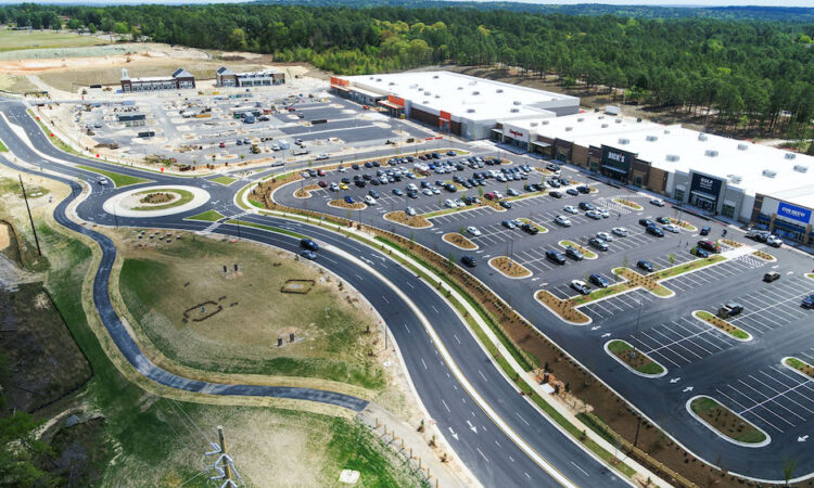 Airel view of Morganton Park.