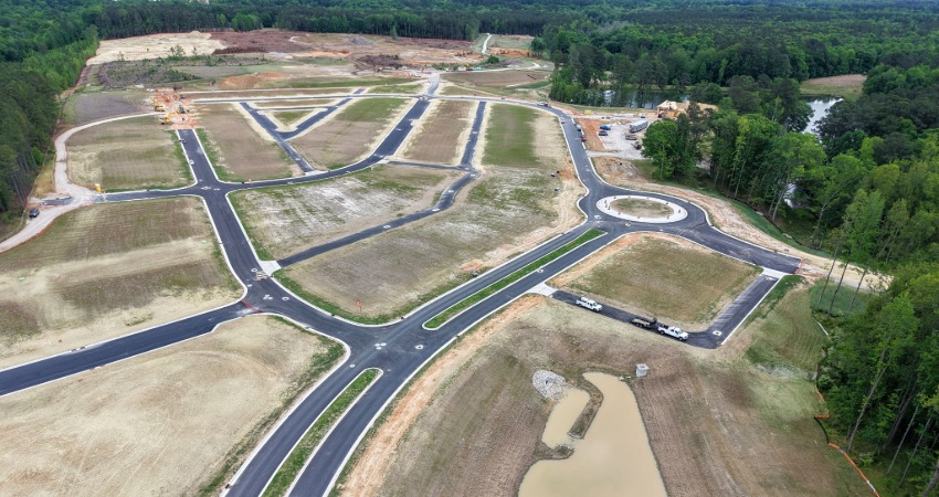 Ponder residential site development