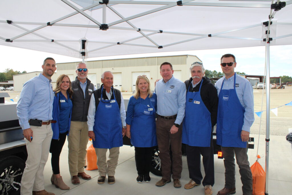 SCI team grilling at Partner Appreciation Day