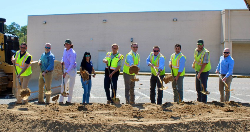 Groundbreaking on Riverbirch Redevelopment
