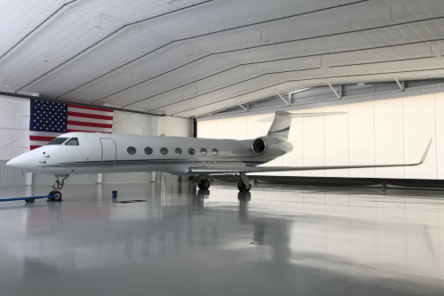 Raleigh Executive Jetport corporate hangar built by Sanford Contractors