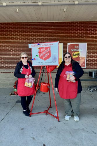 Sanford Contractors Salvation Army Bell Ringing