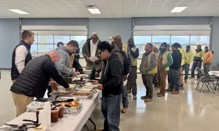 Sanford Contractors Christmas Luncheon Site Development