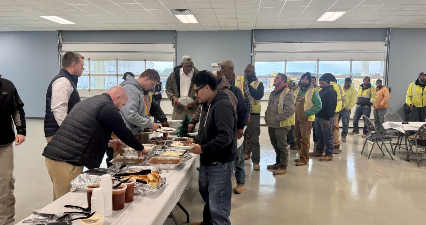 Sanford Contractors Christmas Luncheon Site Development