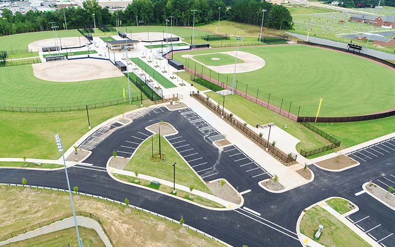 Lee County Athletic Park | Sanford Contractors Commercial Building