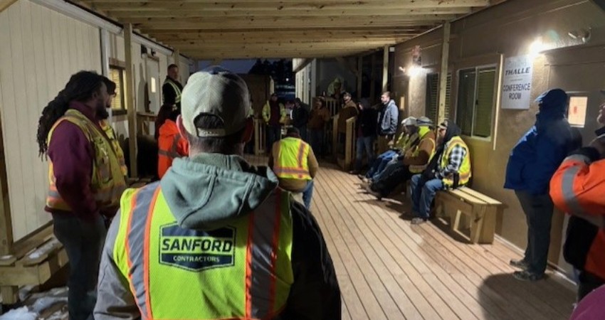 Construction safety Sanford Contractors teamwork