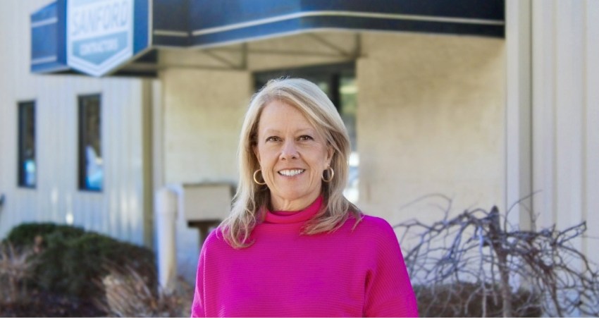 Photo of Barbara Angell, CFO of Sanford Contractors