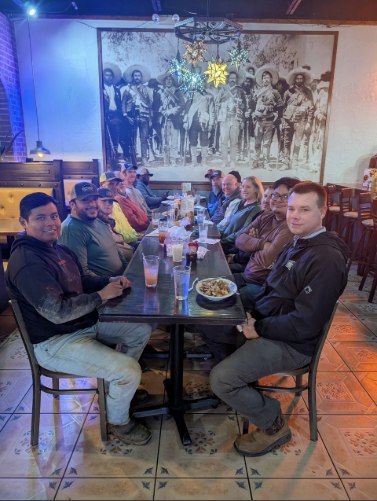 Sanford Contractors Christmas Luncheon Utility Division